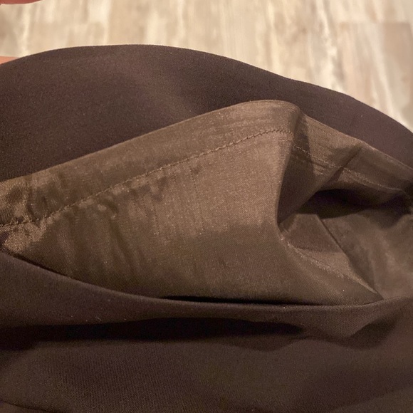 ๐ฏ Silk Brown Worth career pants high waist wide leg - Picture 8 of 8